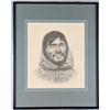 Image 1 : Portrait of an Inuit Man, Signed Lithograph