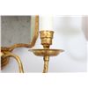 Image 8 : Pair of Two-Branch Mirror Sconces