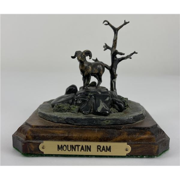 Montana Bighorn Sheep Ram Bronze