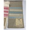 Image 2 : Antique Saleman Sample Wool Blanket Lot