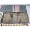 Image 11 : Antique Saleman Sample Wool Blanket Lot