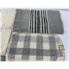 Image 15 : Antique Saleman Sample Wool Blanket Lot