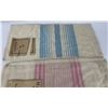 Image 2 : Antique Saleman Sample Wool Blanket Lot