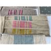 Image 15 : Antique Saleman Sample Wool Blanket Lot