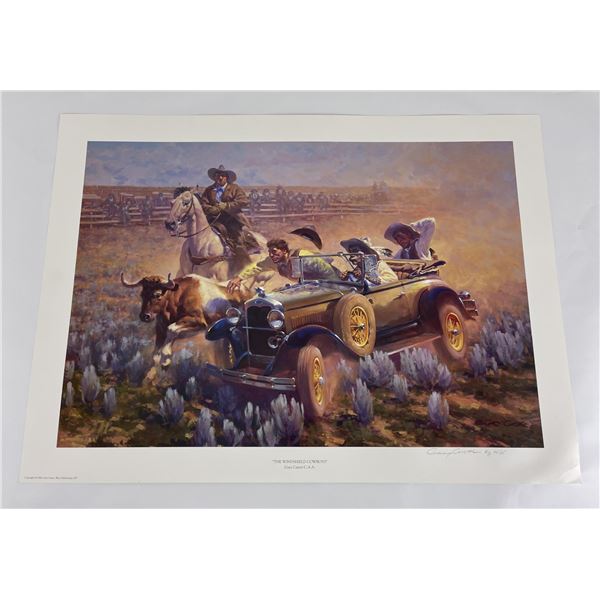 The Windshield Cowboys Signed Numbered Gary Carter