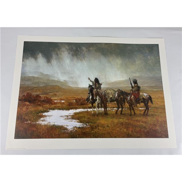 Howard Terpning Signed and Numbered Print