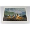 Image 2 : Howard Terpning Signed Numbered Print Crow Camp