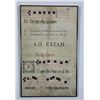Image 1 : Benedicamus Domino Illuminated Vellum Sheet Music