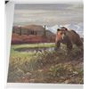 Image 3 : John Clymer Bears on the Tundra Signed Print