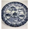 Image 2 : Antique Anaconda Montana Flow Blue Plate