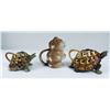 Image 1 : Antique Royal Bayreuth Turtle and Cat Creamers
