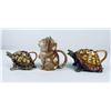 Image 3 : Antique Royal Bayreuth Turtle and Cat Creamers