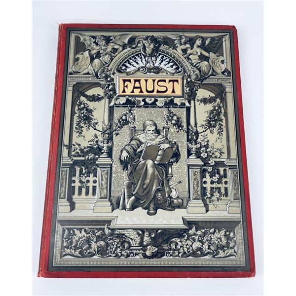 1887 Faust Goethe Illustrated by Alexander Zick