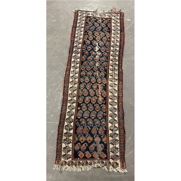 Antique Caucasian Persian Oriental Runner Rug