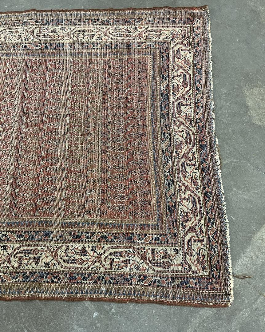 Antique Persian Bokhara Oriental Rug