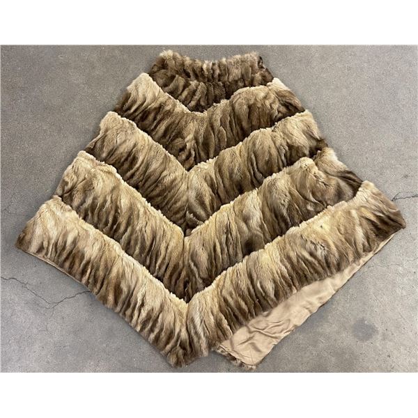 Russian Sable Fur Evening Shawl