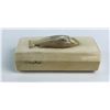 Image 2 : Scrimshaw Alaskan Inuit Fossil Walrus Tusk