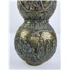 Image 2 : Antique Chinese Gourd Form Bronze Vase