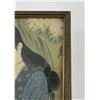 Image 2 : Antique Japanese Woodblock Print Woman with Censor