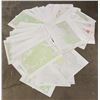 Image 1 : Lot of 150 Montana Topographic Maps