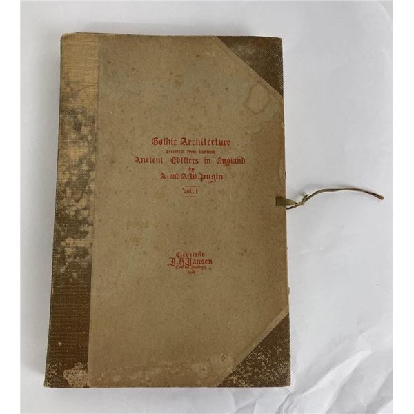 Gothic Architecture England Pugin Vol I 1914