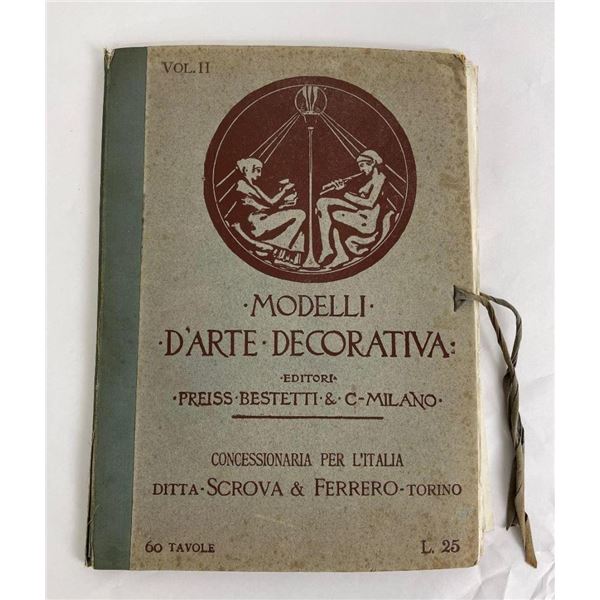 Modelli D'Arte Decorativa Bestetti Milano Vol II