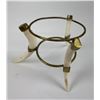 Image 2 : African Warthog Tusk Ostrich Egg Stand