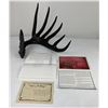 Image 1 : Once A King Bronze Deer Horn Jim Rowe
