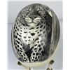 Image 2 : Scrimshaw Leopard Ostrich Egg