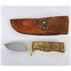 Image 2 : Ed Brandsey Custom Made Knife Maple Handle