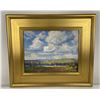 Image 1 : Taylor Lynde Bridger Pastoral Oil on Board