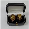 Image 1 : Alaskan Miners Prospector Gold Nugget Cufflinks