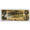 Image 1 : 1855 $2 Note Central Bank of Tennessee