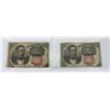 Image 1 : 5th Issue 10 Cent Fractional Currency Notes
