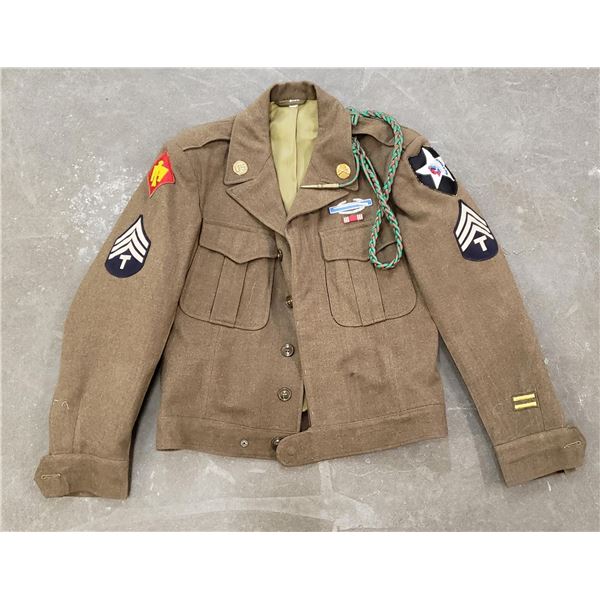 WW2 Ike Uniform Jacket 2nd Infantry 45th Division