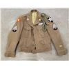Image 1 : WW2 Ike Uniform Jacket 2nd Infantry 45th Division