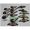 Image 1 : Lot of British Commonwealth Flight Wings Patches