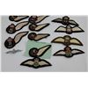 Image 3 : Lot of British Commonwealth Flight Wings Patches