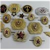 Image 3 : Group of Russian Military hat Insignia