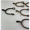 Image 5 : Lot of US Cavalry Single Spurs