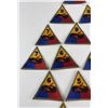 Image 3 : Lot of WW2 and Korean War Armored Division Patches