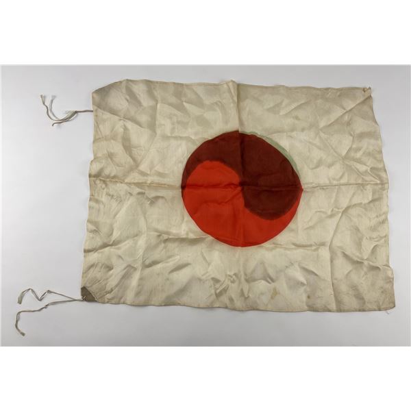 WW2 Japanese Battle Captured Meatball Flag