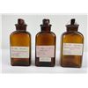 Image 1 : Lot of 3 German Apothecary Bottles
