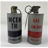 Image 1 : Pair of Inert Gas and Thermite Grenades