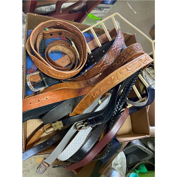 Lot belts and blanket