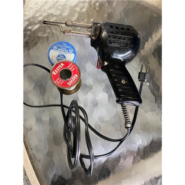 Soldering gun and other items