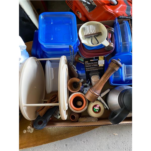 Kit of kitchen items and ziploc