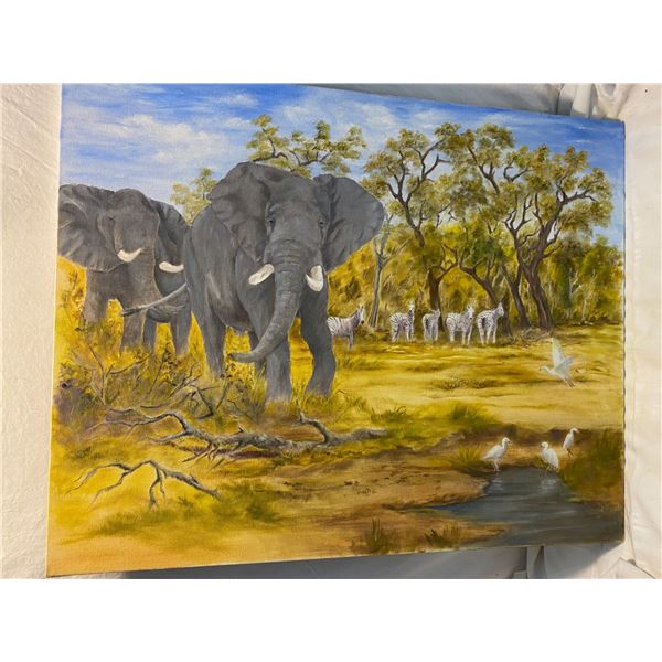 Elephant art