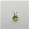 Image 1 : 14kt gold peridot, diamond