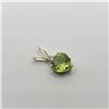 Image 2 : 14kt gold peridot, diamond